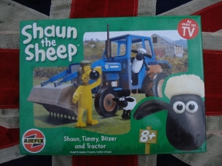 A50019  Shaun the Sheep & Tractor BBC TV serie